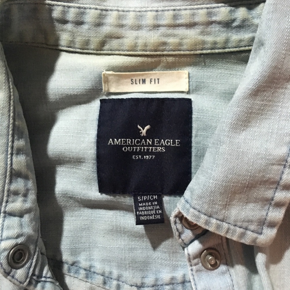 Denim button down - Picture 2 of 2